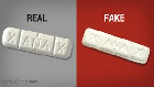 Real and Fake Xanax